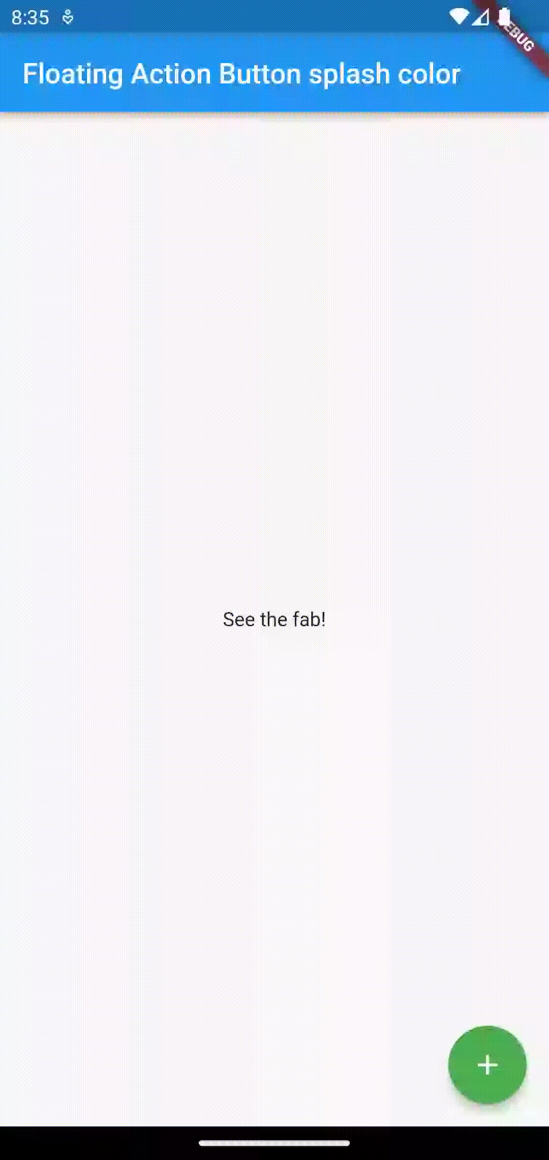 how-to-change-floating-action-button-splash-color-in-flutter