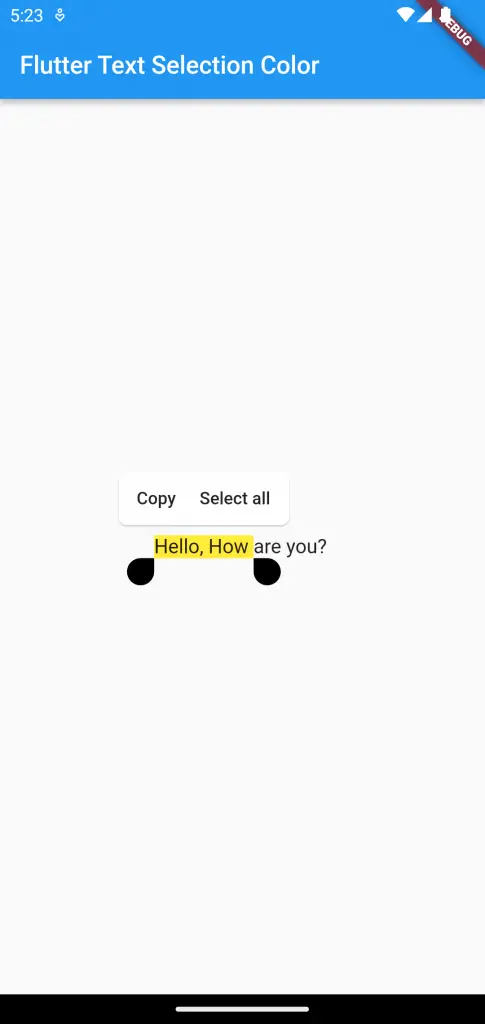 how-to-change-selection-color-of-text-in-flutter-flutterforyou