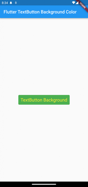 How to add Background Color to TextButton in Flutter 